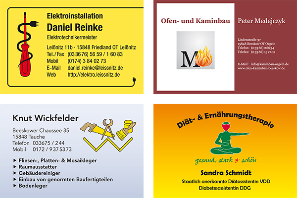 Visitenkarten